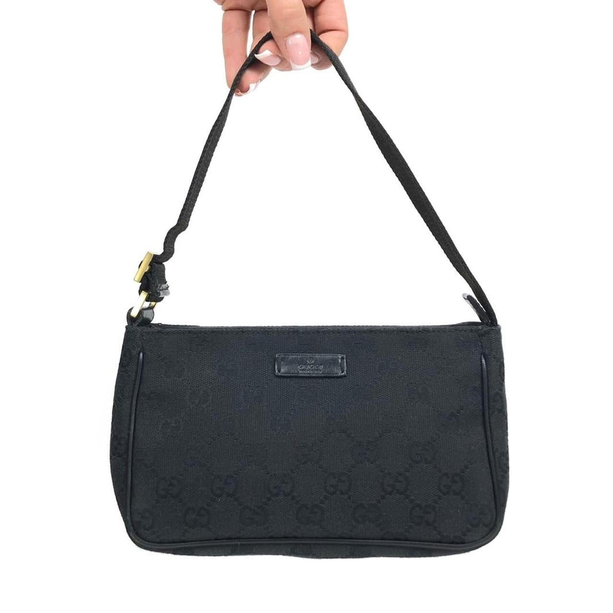 GUCCI MONOGRAM SHOULDER BAG