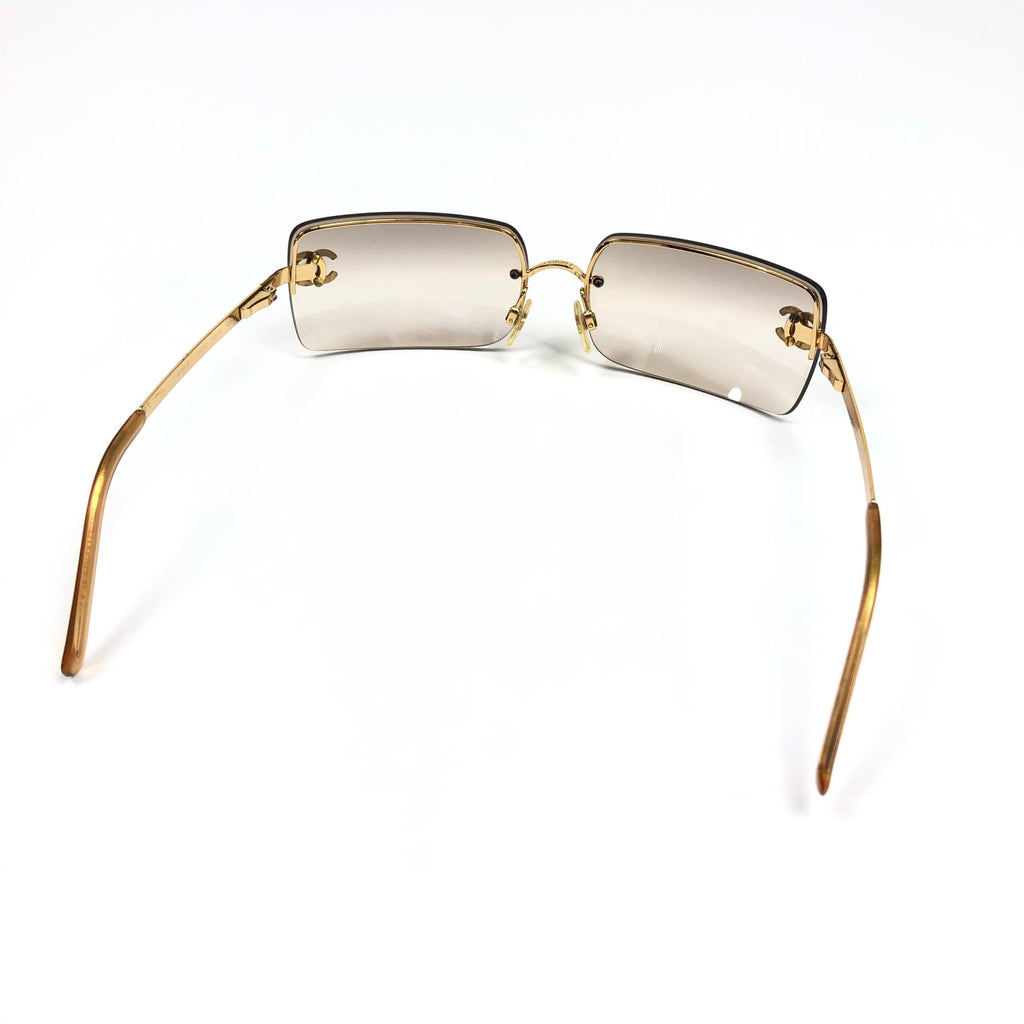 CHANEL RIMLESS SUNGASSES