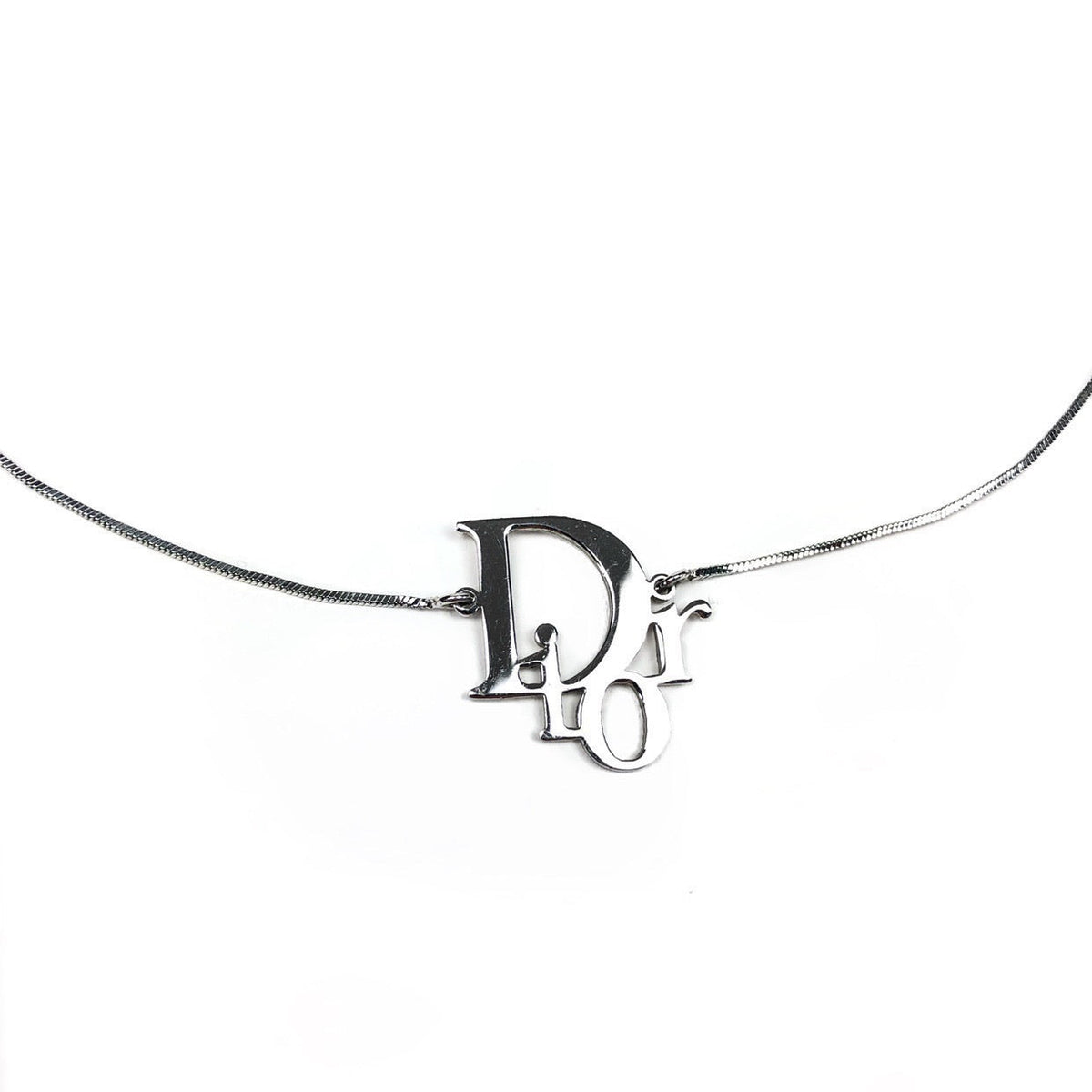 CHRISTIAN DIOR MONOGRAM NECKLACE