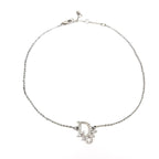 CHRISTIAN DIOR JEWELLED MONOGRAM NECKLACE