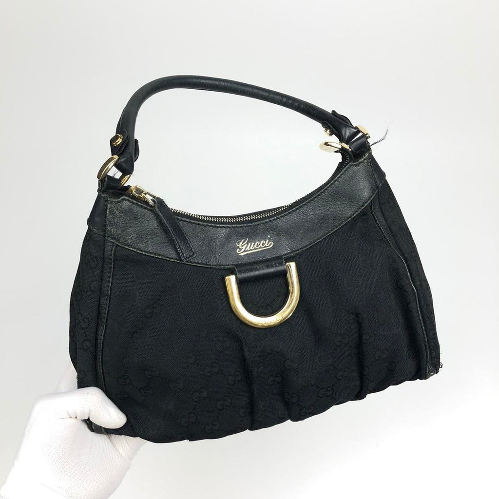 GUCCI MONOGRAM SHOULDER BAG