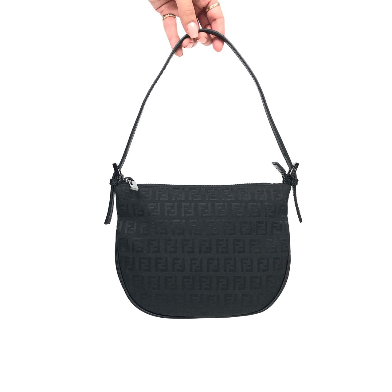 FENDI ZUCCA SHOULDER BAG