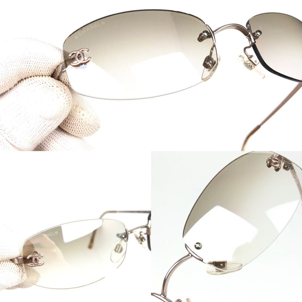 CHANEL RIMLESS SUNGLASSES