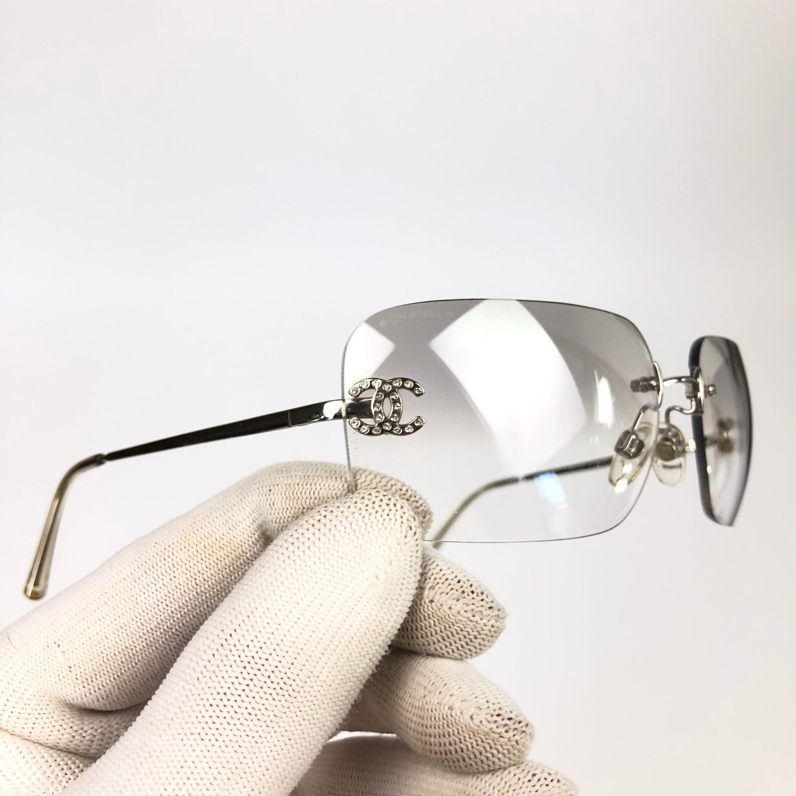CHANEL RIMLESS SUNGLASSES