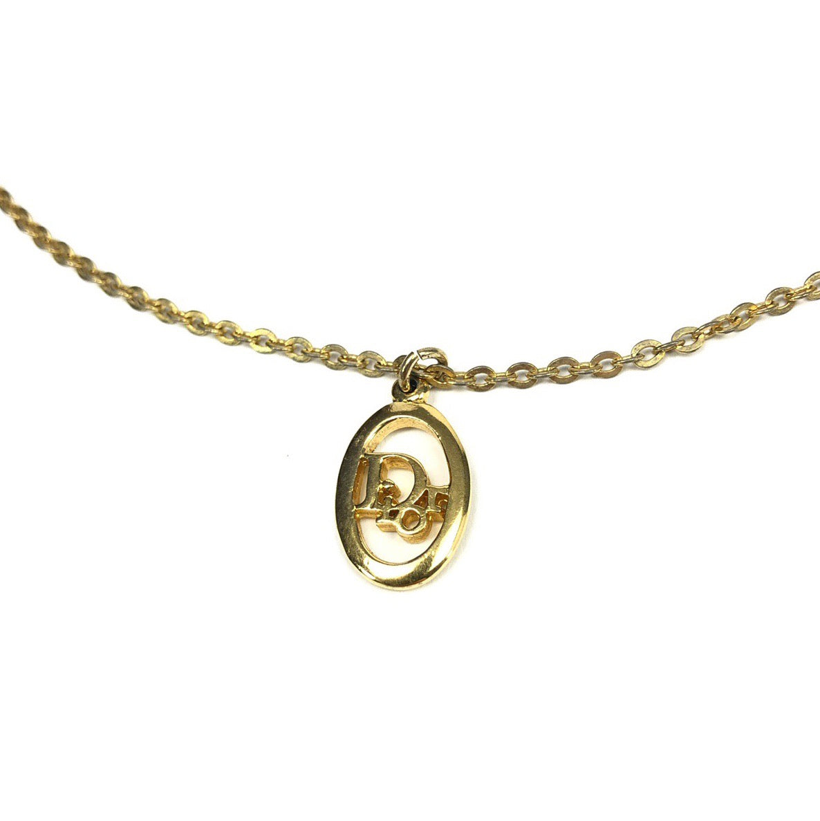 CHRISTIAN DIOR MONOGRAM NECKLACE