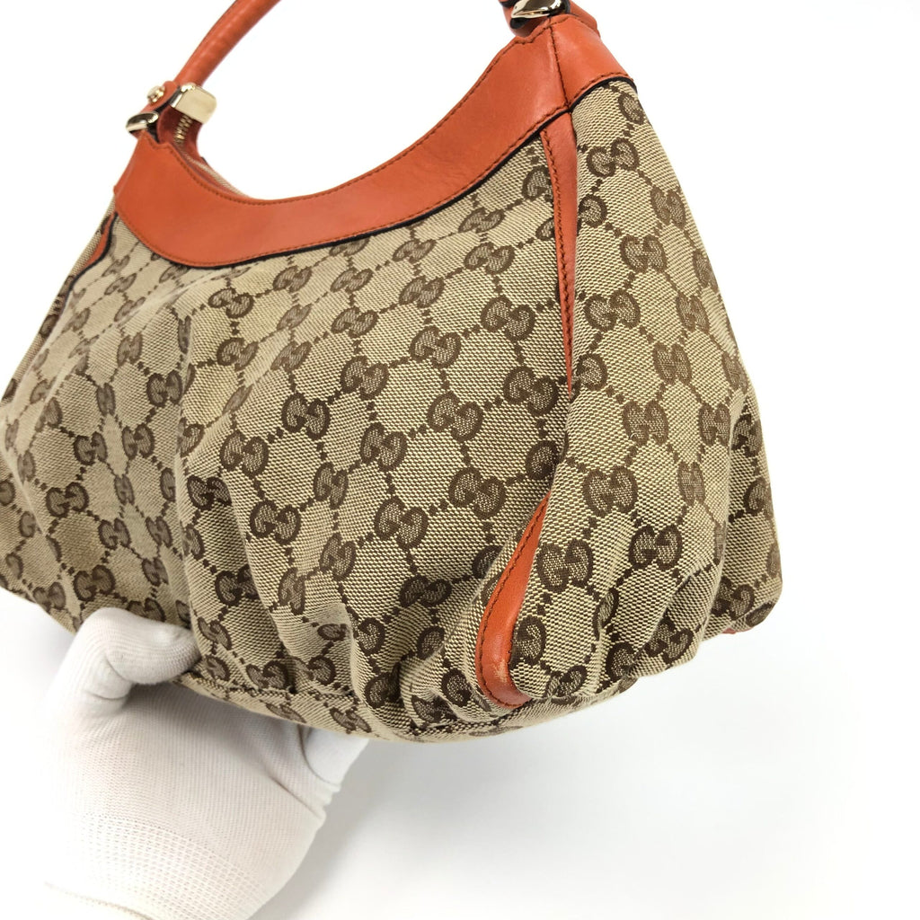 GUCCI MONOGRAM ABBEY SHOULDER BAG