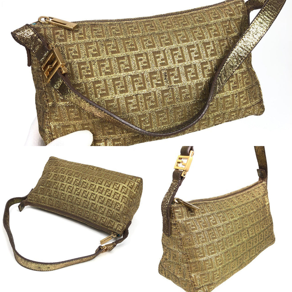 FENDI ZUCCA SHOULDER BAG