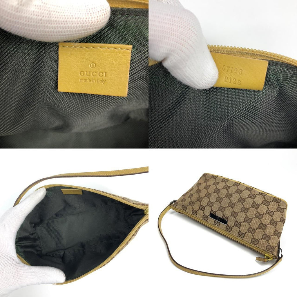 GUCCI MONOGRAM SHOULDER BAG
