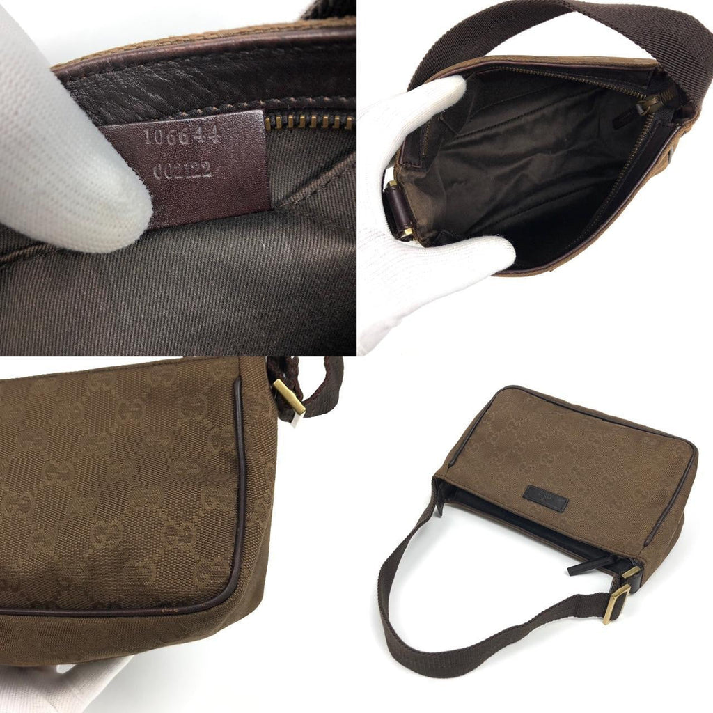 GUCCI MONOGRAM SHOULDER BAG