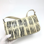 FENDI PYTHON SNAKESKIN BAGUETTE SHOULDER BAG