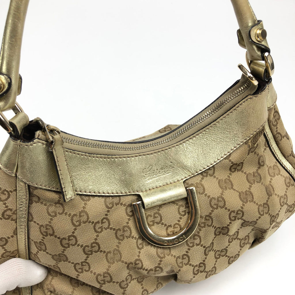 GUCCI MONOGRAM ABBEY SHOULDER BAG