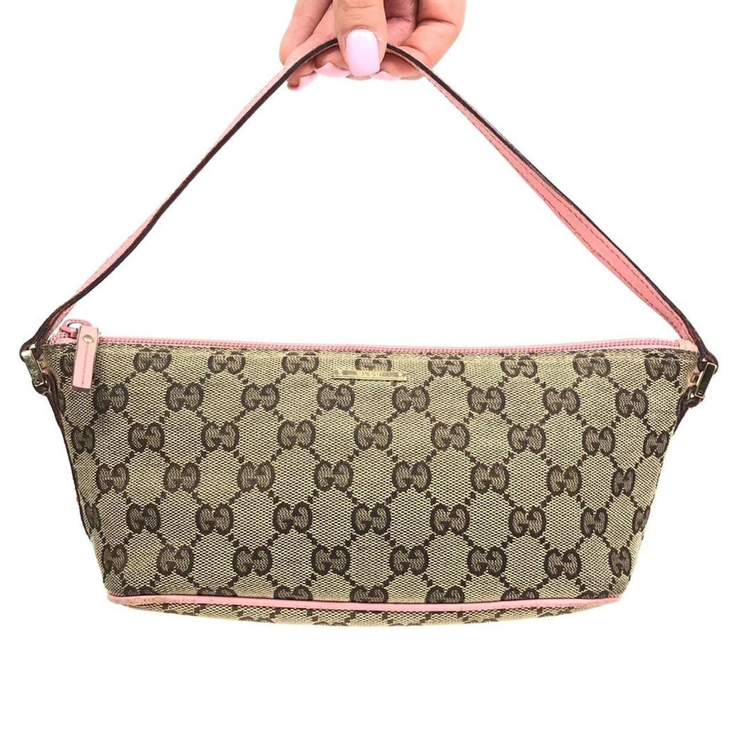 GUCCI MONOGRAM SHOULDER BAG