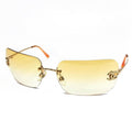 CHANEL RIMLESS SUNGLASSES