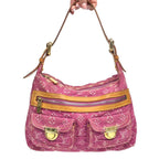 LOUIS VUITTON DENIM SHOULDER BAG