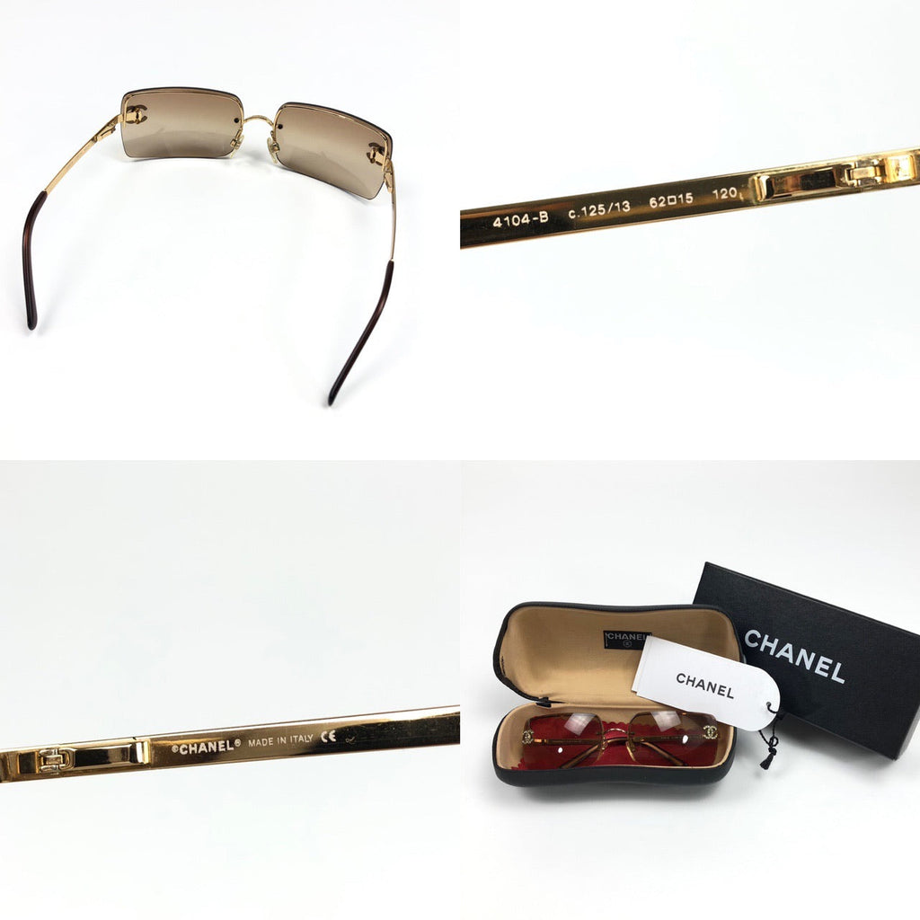CHANEL RIMLESS SUNGLASSES