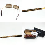 CHANEL RIMLESS SUNGLASSES