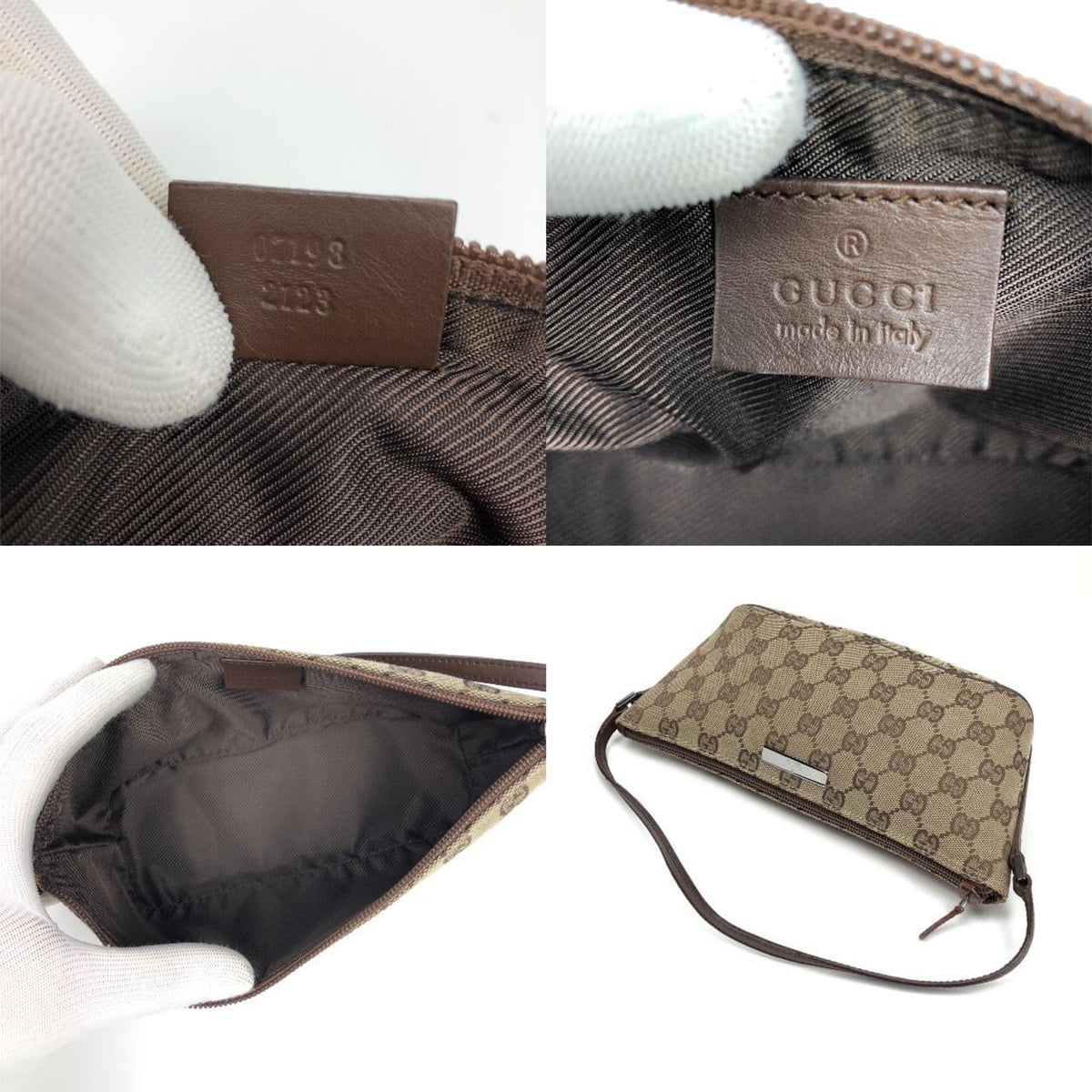 GUCCI MONOGRAM HANDBAG