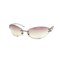 CHANEL RIMLESS SUNGLASSES
