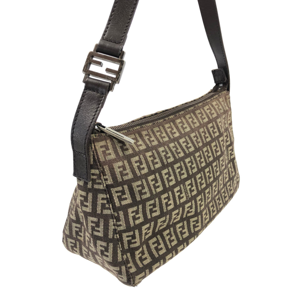 FENDI ZUCCA SHOULDER BAG