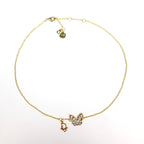 CHRISTIAN DIOR MONOGRAM NECKLACE