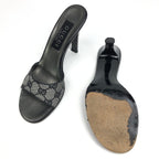 GUCCI MONOGRAM HEELS -  UK 3 / US 5 / EU 36
