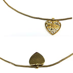 CHRISTIAN DIOR HEART NECKLACE