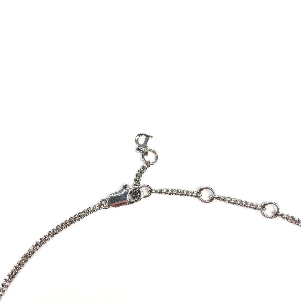 CHRISTIAN DIOR MONOGRAM BUTTERFLY NECKLACE