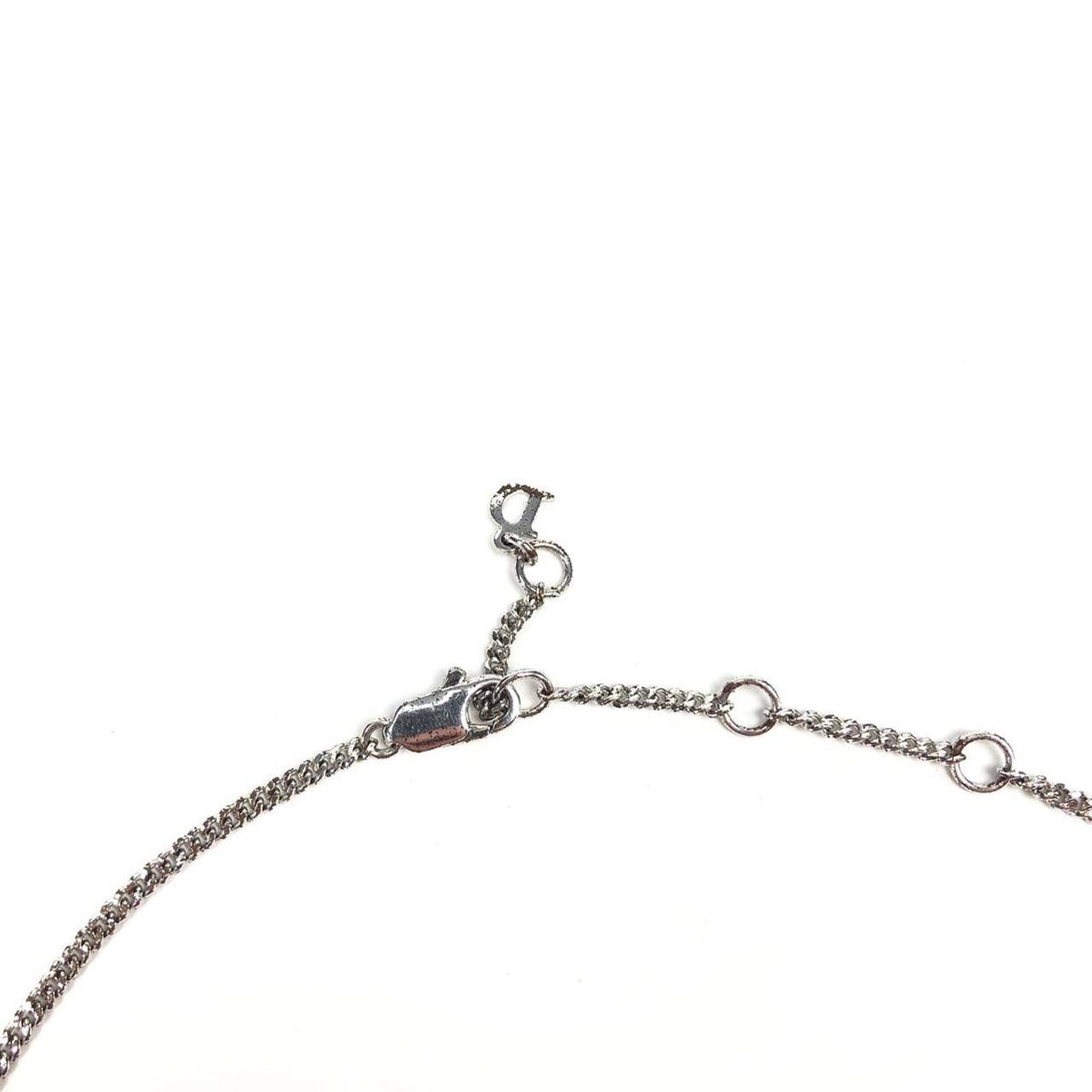 CHRISTIAN DIOR MONOGRAM BUTTERFLY NECKLACE