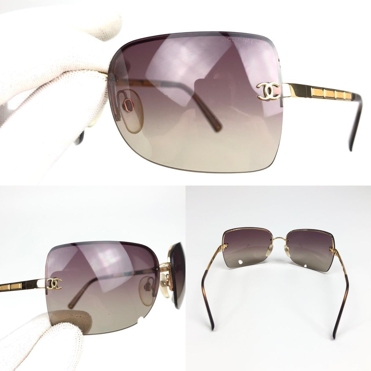 CHANEL RIMLESS SUNGLASSES
