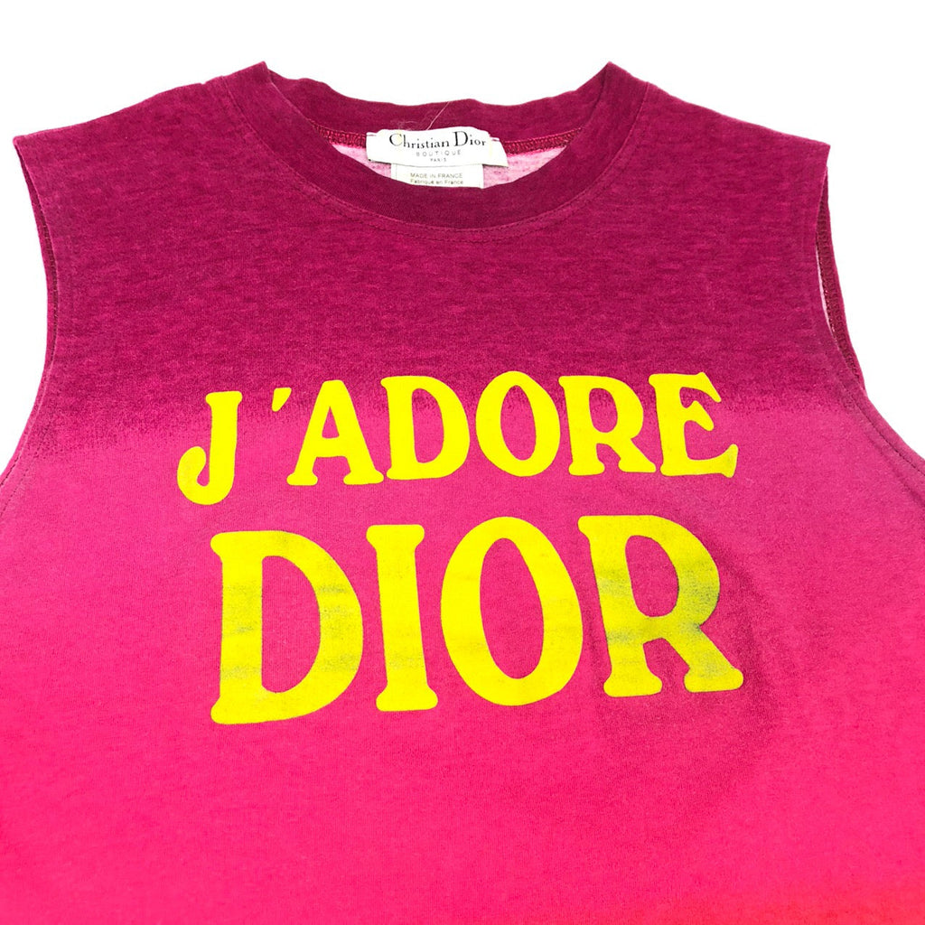 CHRISTIAN DIOR ‘J’ADORE DIOR’ OMBRÉ TOP