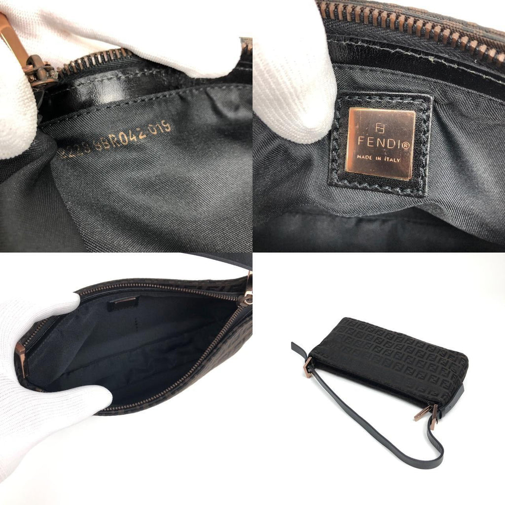 FENDI ZUCCA SHOULDER BAG