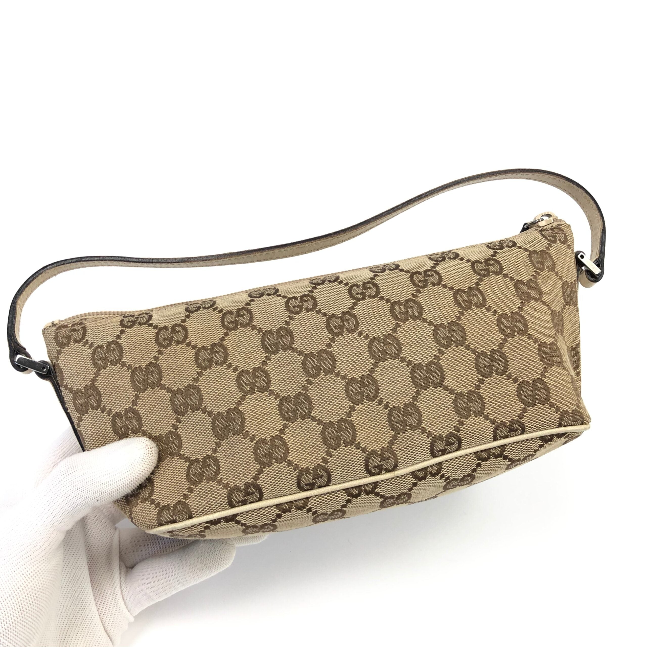 GUCCI MONOGRAM SHOULDER BAG