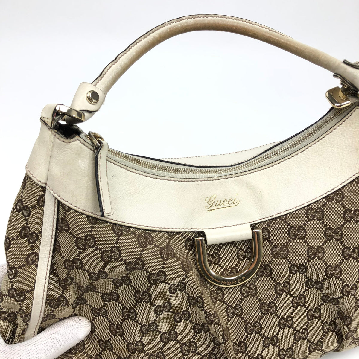 GUCCI MONOGRAM ABBEY BAG