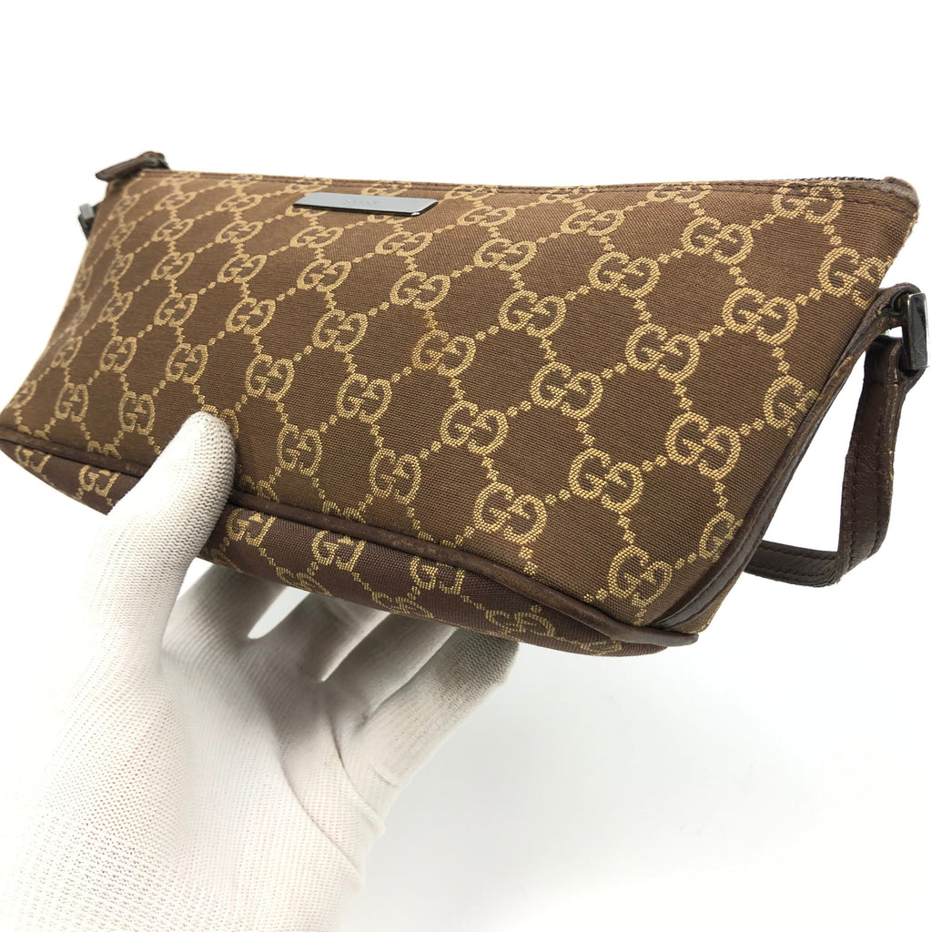 GUCCI MONOGRAM SHOULDER BAG