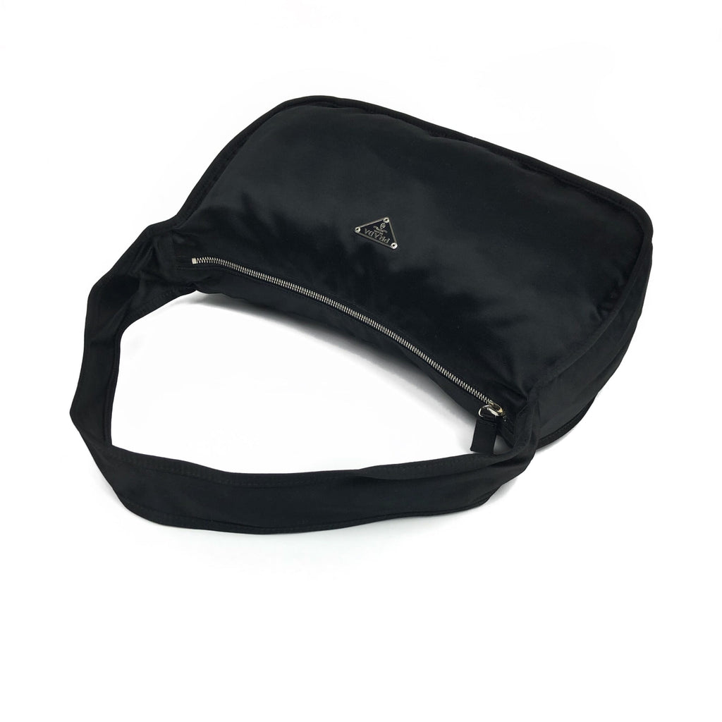 PRADA VELVET SHOULDER BAG