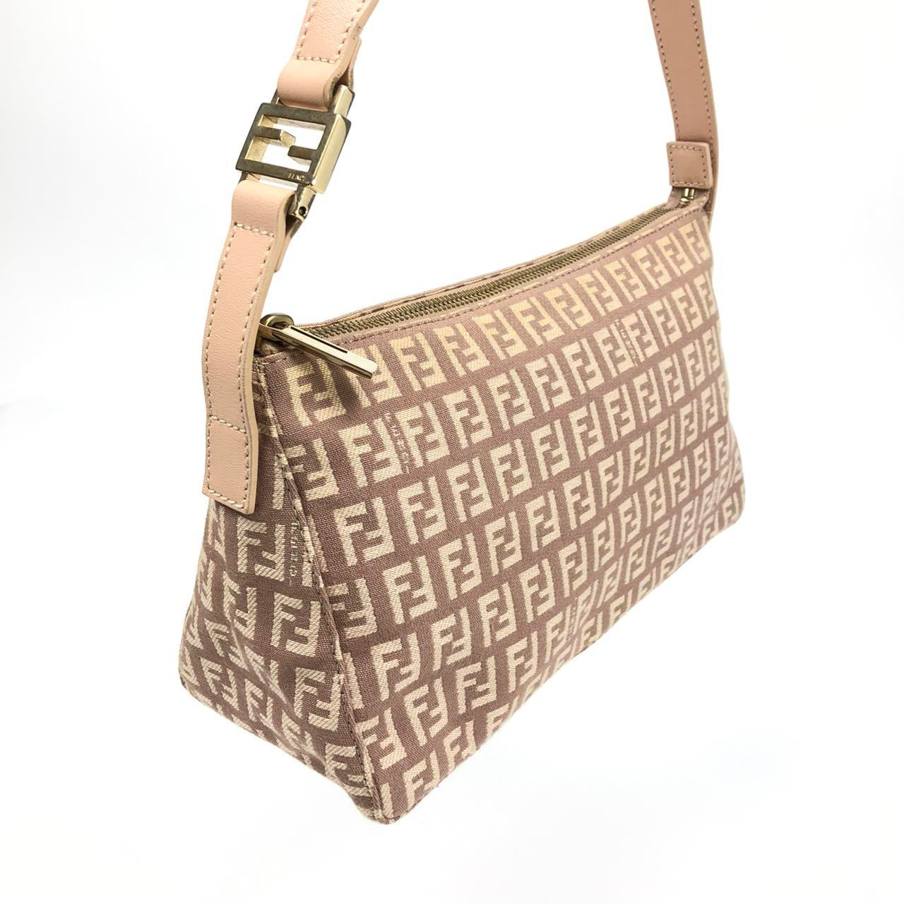 FENDI ZUCCA SHOULDER BAG