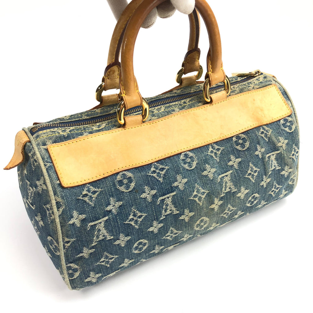 LOUIS VUITTON NEO SPEEDY DENIM BAG