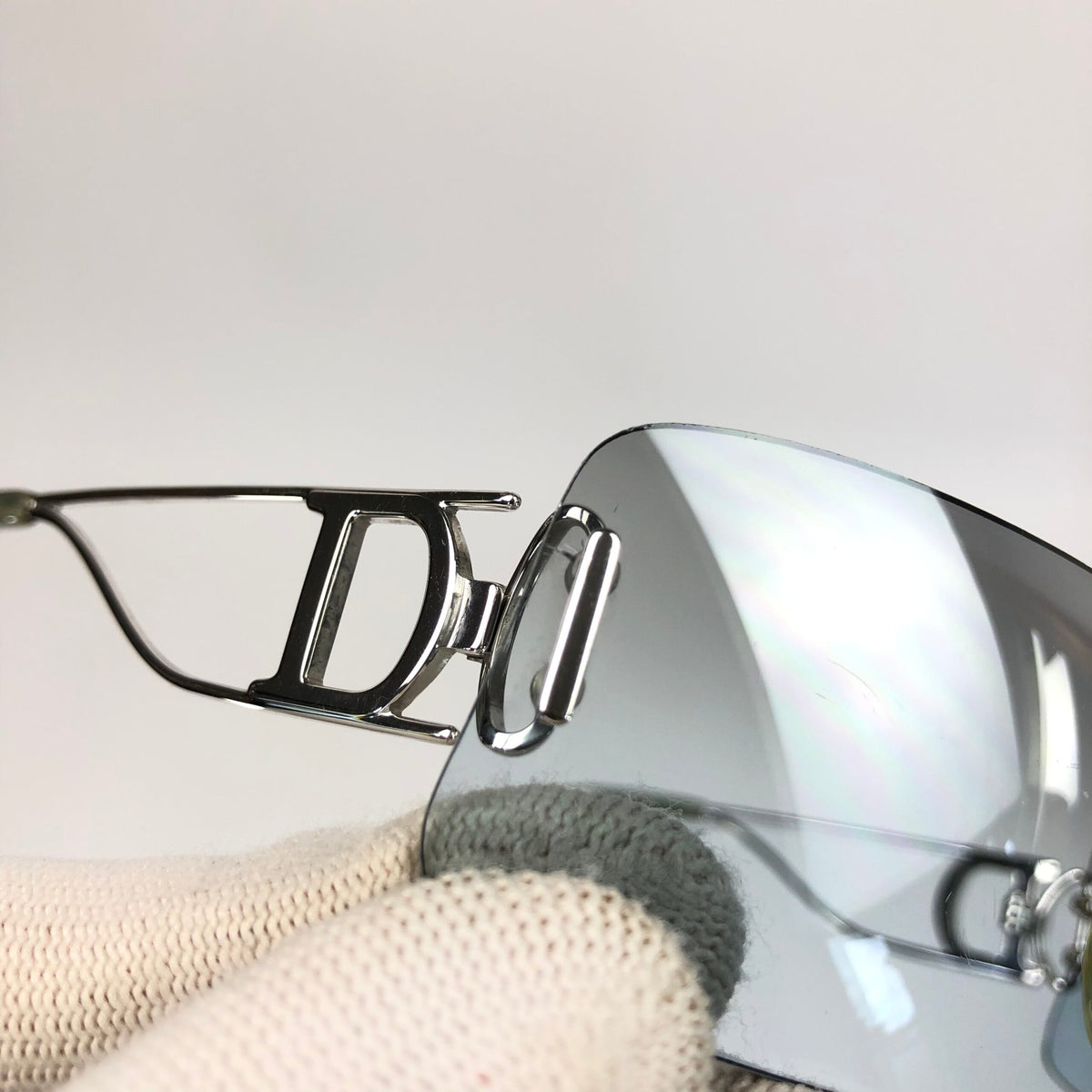 CHRISTIAN DIOR RIMLESS SUNGLASSES