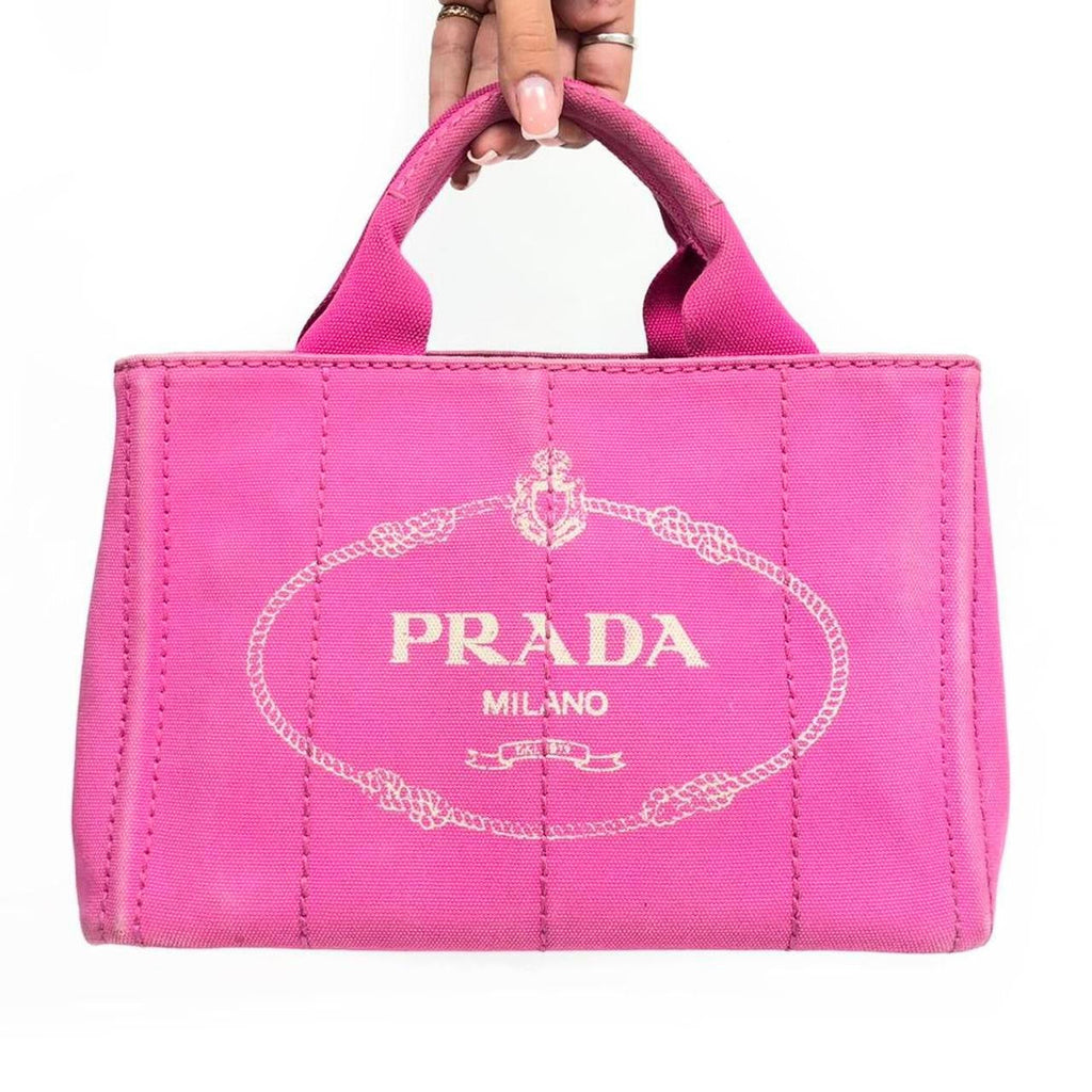 PRADA MINI CANAPA BAG