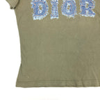 CHRISTIAN DIOR DENIM PRINT T-SHIRT