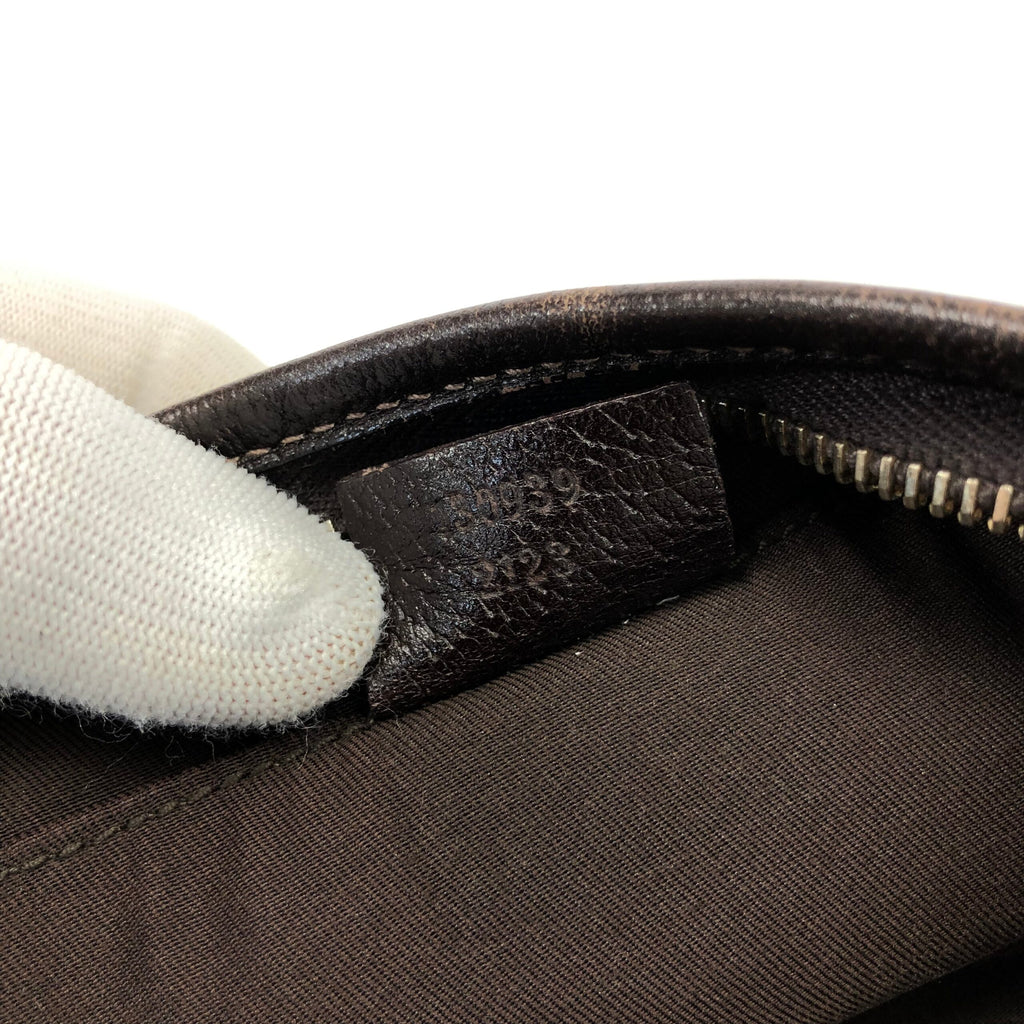 GUCCI MONOGRAM SHOULDER BAG