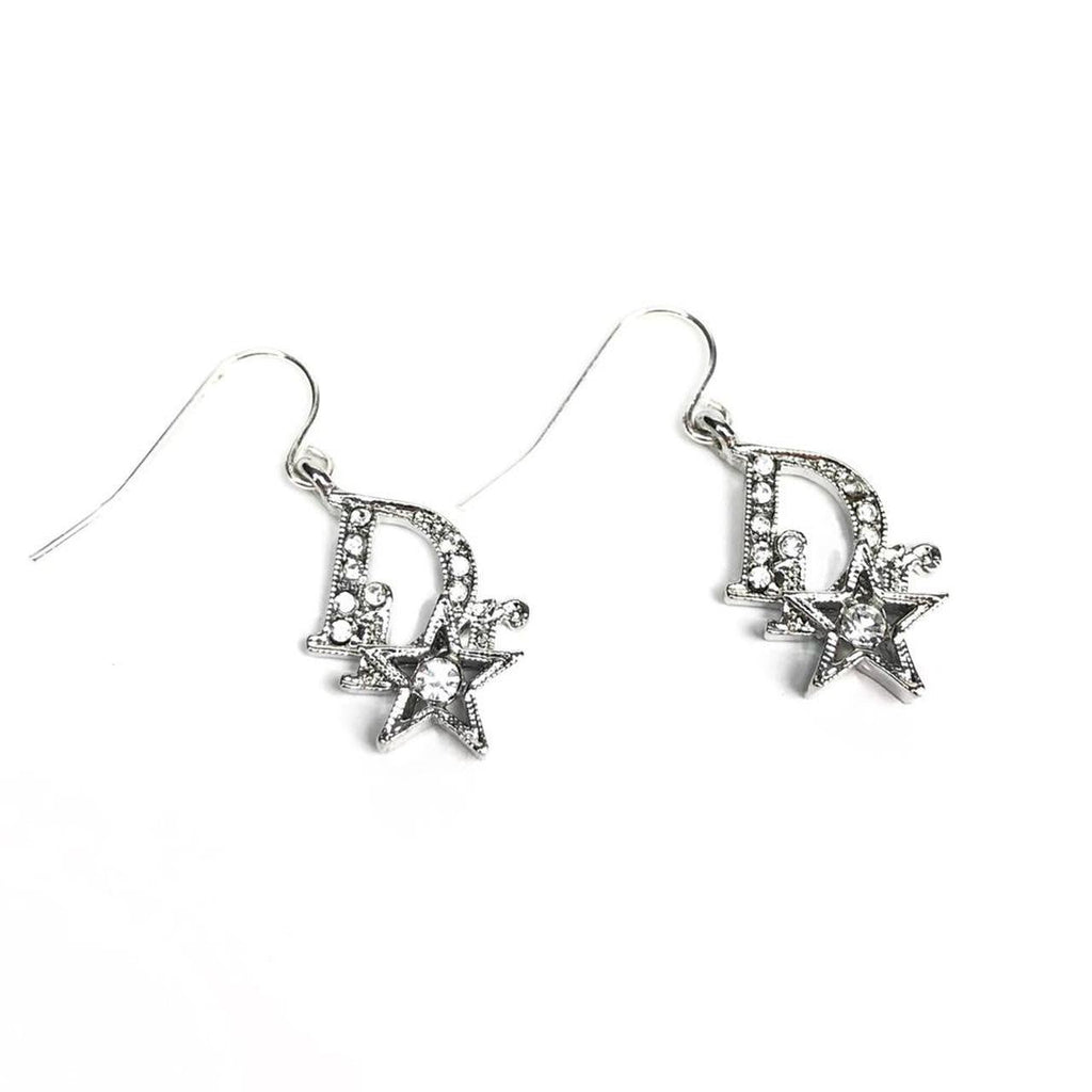 CHRISTIAN DIOR MONOGRAM EARRINGS