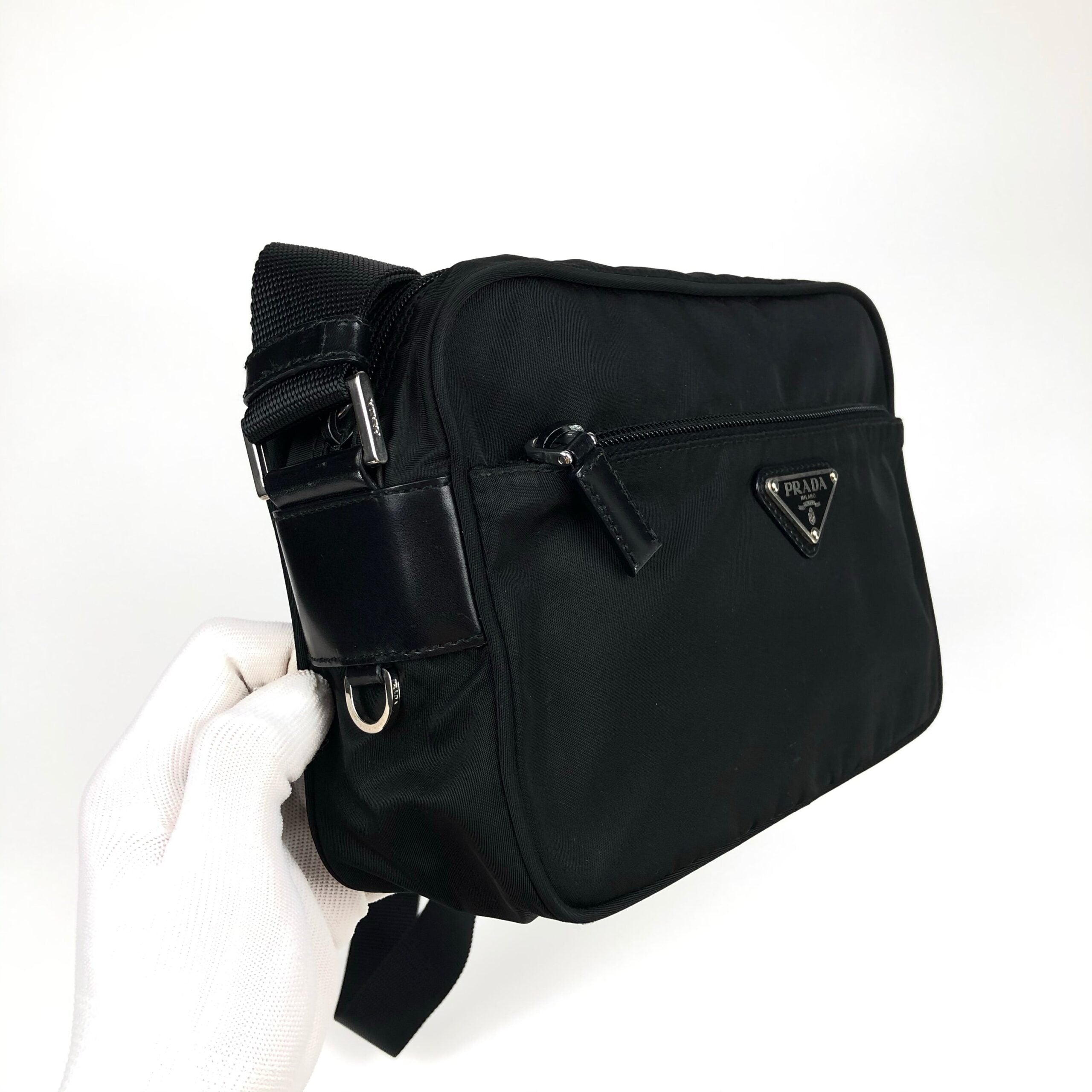 PRADA NYLON CROSSBODY BAG