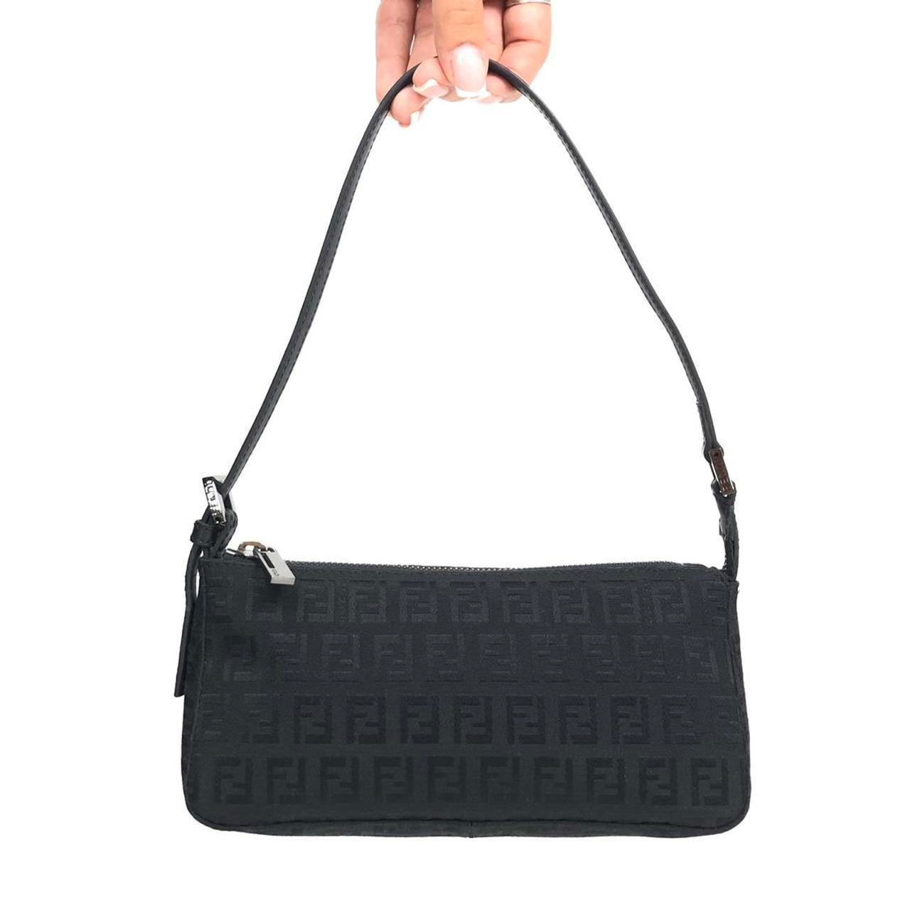 FENDI ZUCCA SHOULDER BAG