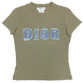 CHRISTIAN DIOR DENIM PRINT T-SHIRT