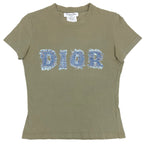 CHRISTIAN DIOR DENIM PRINT T-SHIRT