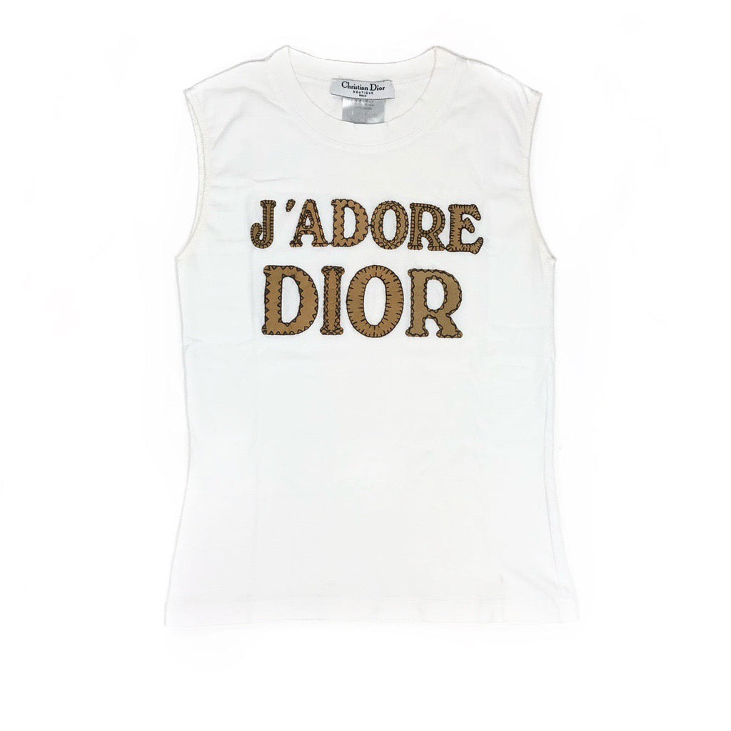 CHRISTIAN DIOR ‘J’ADORE DIOR’ TOP