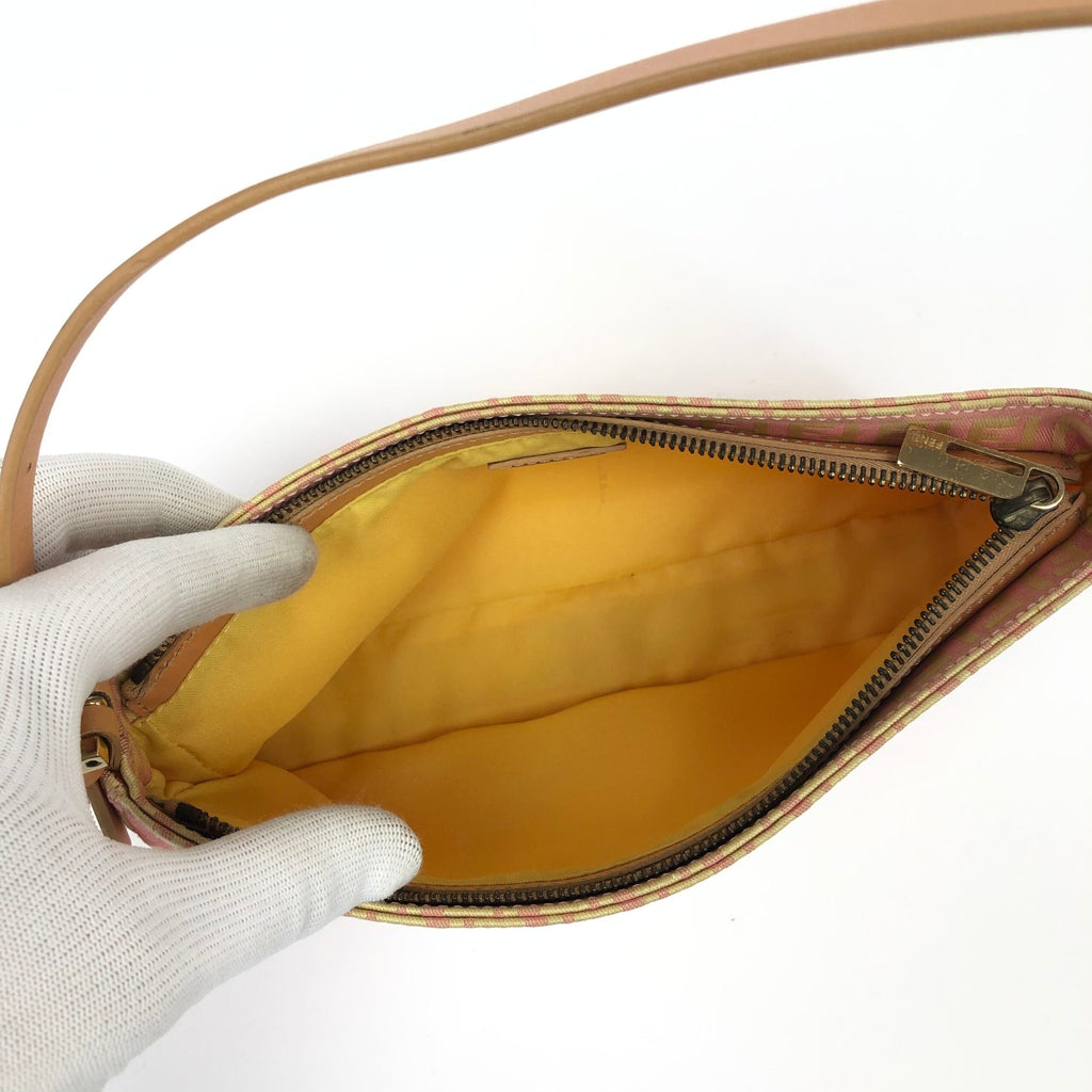 FENDI ZUCCA SHOULDER BAG