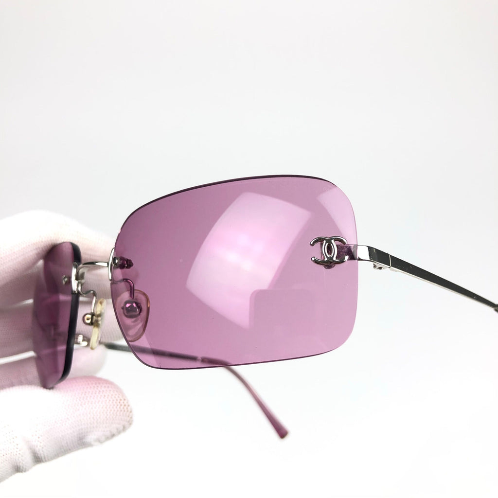 CHANEL RIMLESS SUNGLASSES