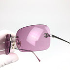 CHANEL RIMLESS SUNGLASSES